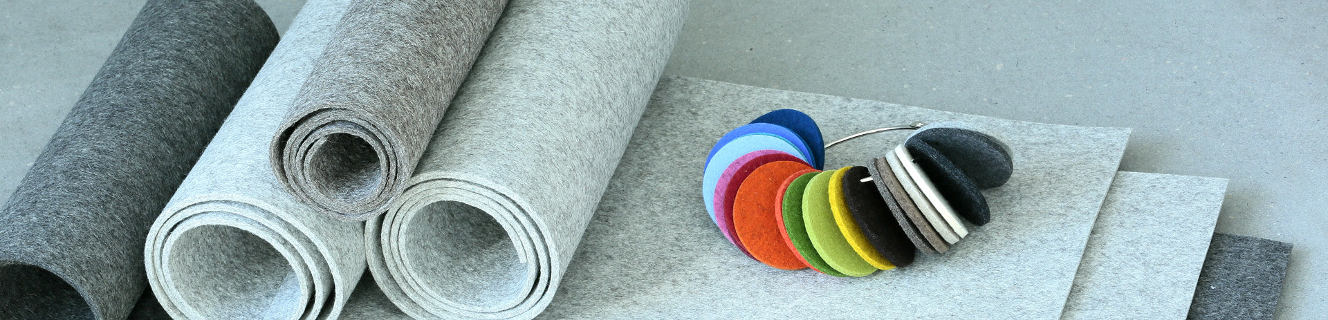 Filz Platten, Zuschnitt & Meterware