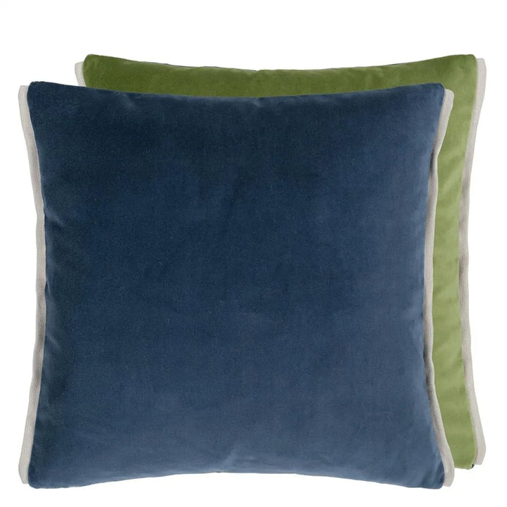 Designersguild - Varese Prussian & Grass Kissen