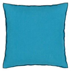 Designersguild - Brera Lino Ocean & Teal Kissen
