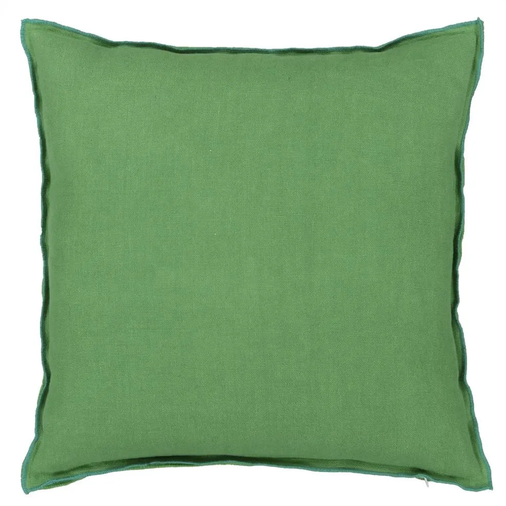 Designersguild - Brera Lino Emerald & Capri Kissen