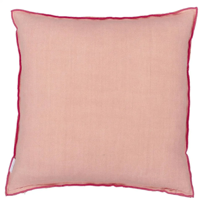 Designersguild - Brera Lino Hibiscus & Peach Kissen