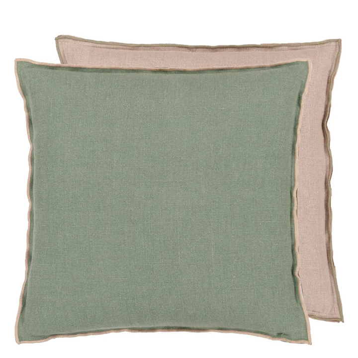 Designersguild - Brera Lino Thyme & Pebble Kissen