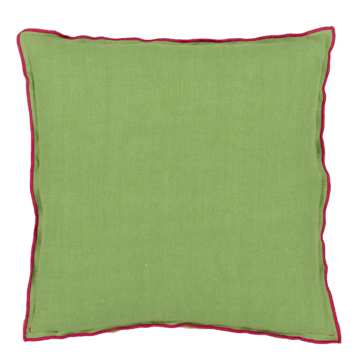 Designers Guild - Brera Lino Cerise & Grass Kissen