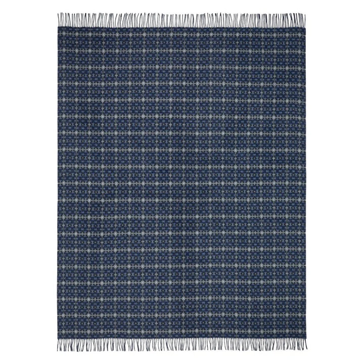 Designers Guild - Pembroke Cobalt Merino Wolle Decke