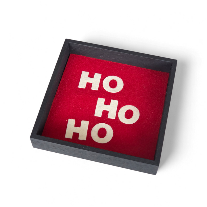 BONWI - Ablageschale  mit Filzeinlage - HOHOHO