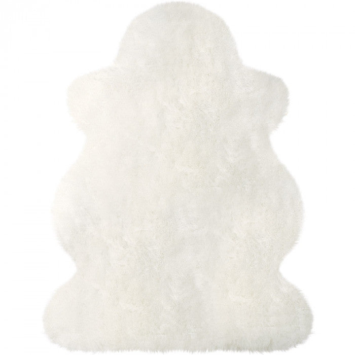 Ganzes Lammfell  - Farbe  weiß