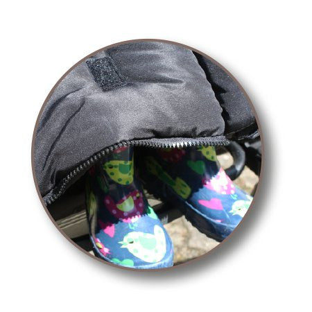 Komfort 2-in-1-Fußsack - 4 Farben