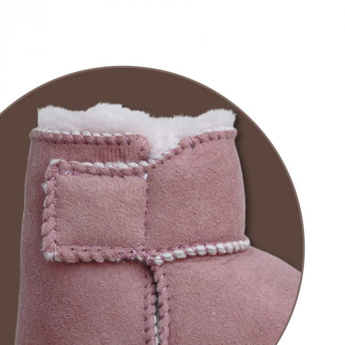 Baby Lammfell Schuhe - Farbe blau