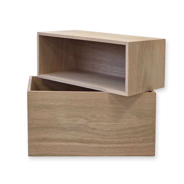 BONWI - Box aus Eiche natur, rechteckig - 2 Größen