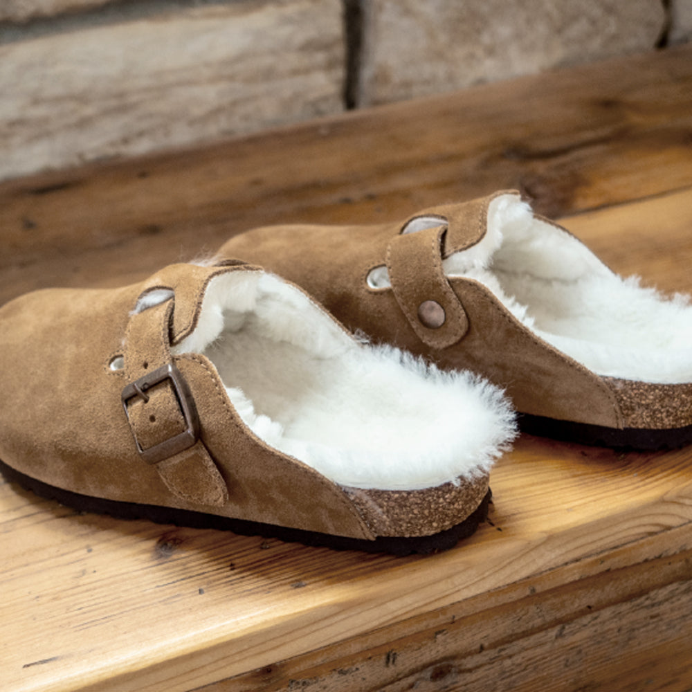 Suede Clogs Mit Lammfell Gummisohle Amazon Lammfell Hausschuhe Damen ➤➤➤ HAFLINGER