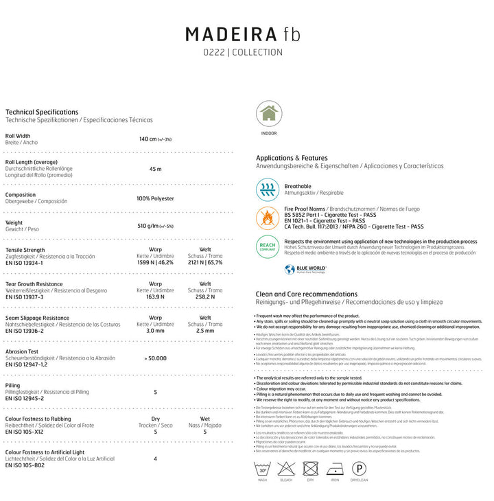 Madeira Möbelstoff - Meterware