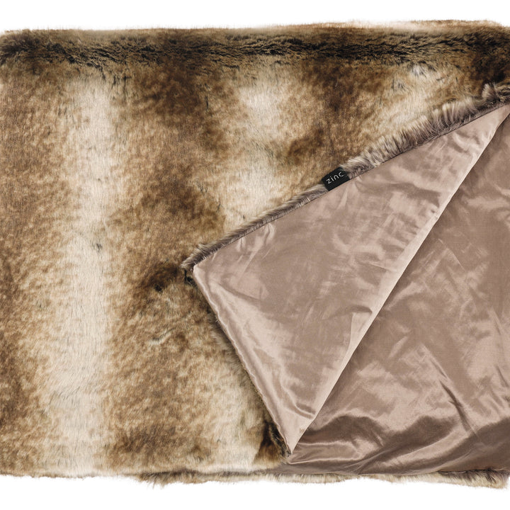 Zinc Textile - Mink Felldecke