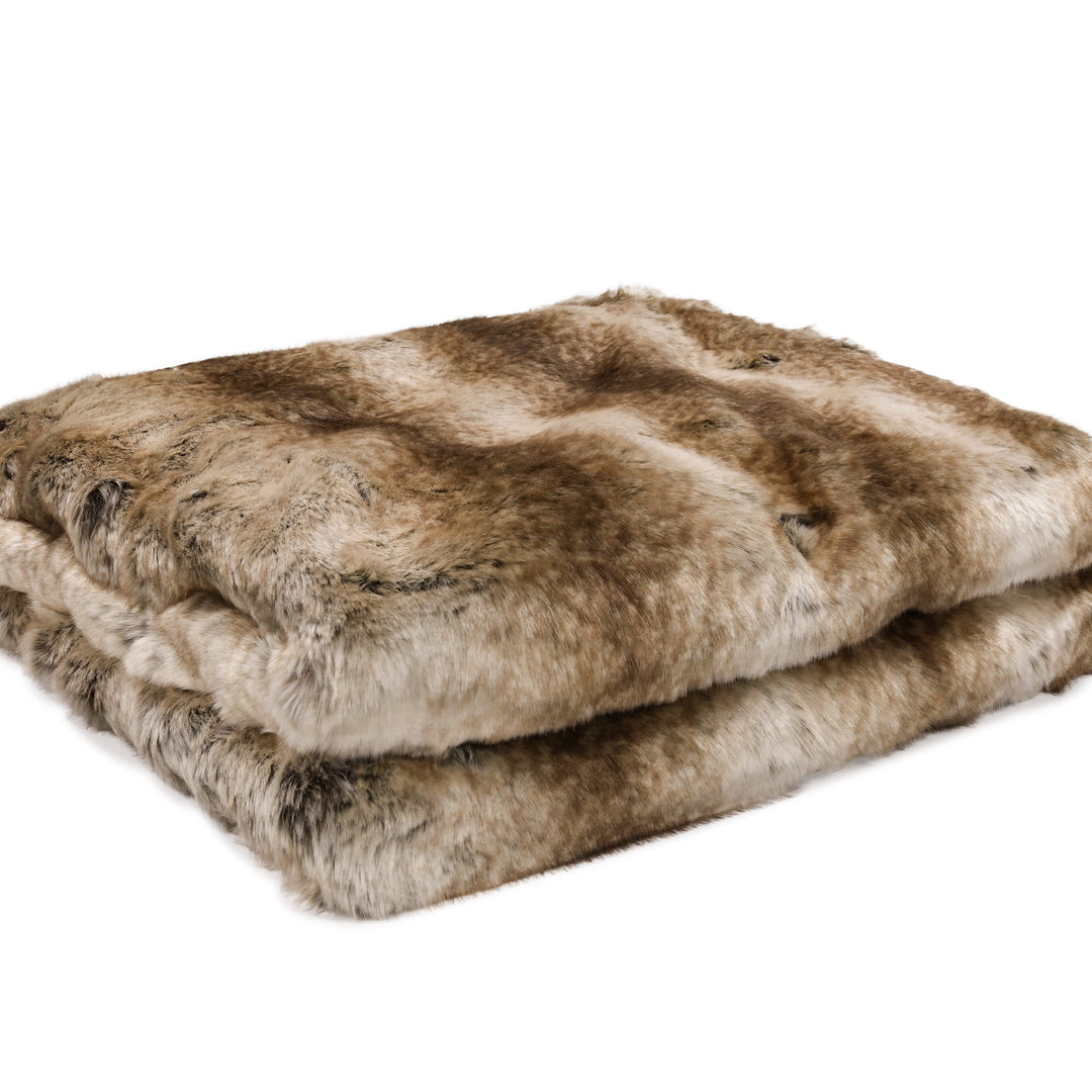 Zinc Textile - Mink Felldecke