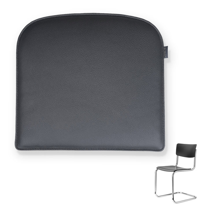 Handgefertigtes Sitzkissen Atlantida aus Leder für S43 Freischwinger von Thonet