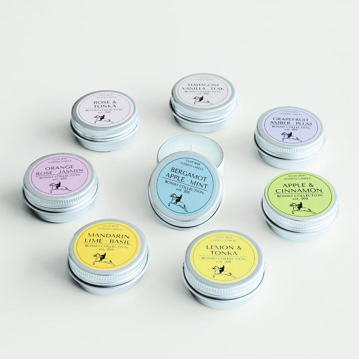 Duftkerzen Probierset mit allen Düften