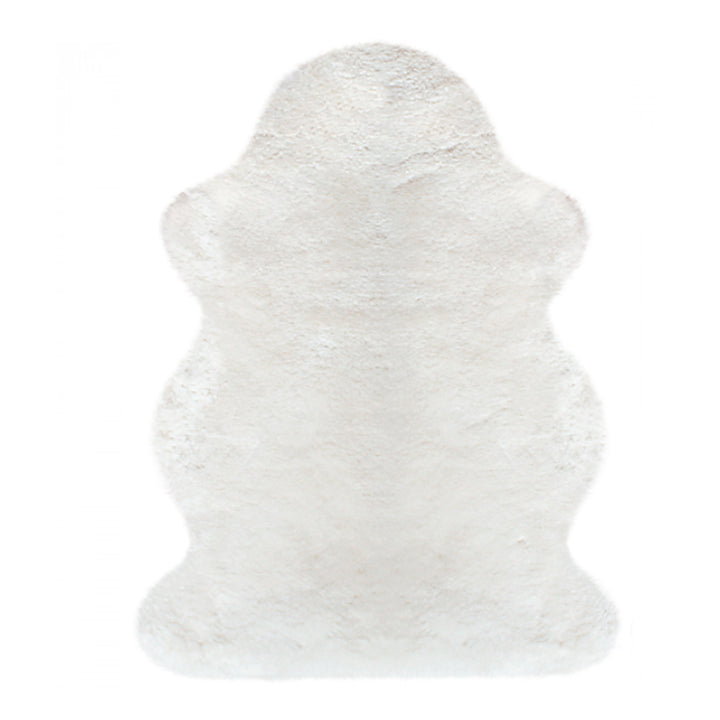 Ganzes  Lammfell  - kurz geschoren weiß