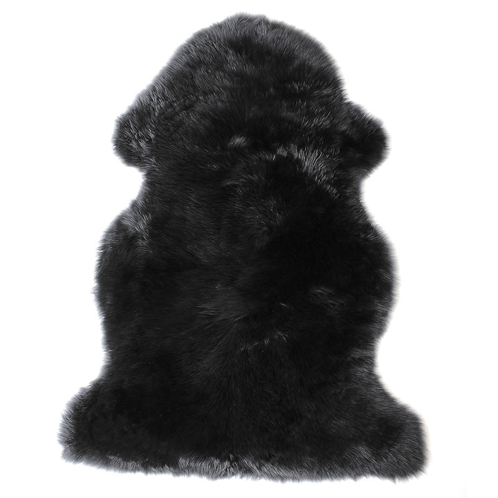 Ganzes Lammfell  - Farbe  schwarz