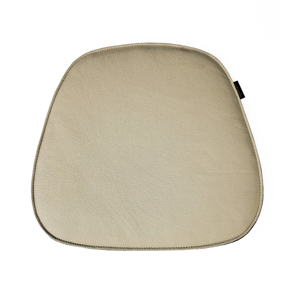 Sitzkissen aus Leder für Adelaide Lounge Stuhl von Boconcept in beige.