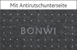 Rückseite von Sitzkissen aus Wollfilz für S32 und S64 Freischwinger von Thonet