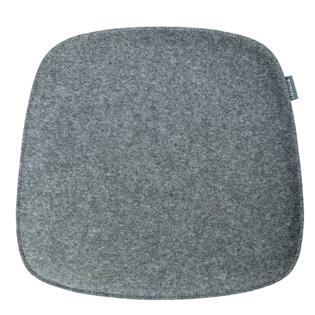 Sitzkissen aus Wollfilz für Eames Armchair von Vitra in grau.