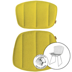 Sitz- und Rückenkissen aus Filz für Bertoia Stuhl von Knoll