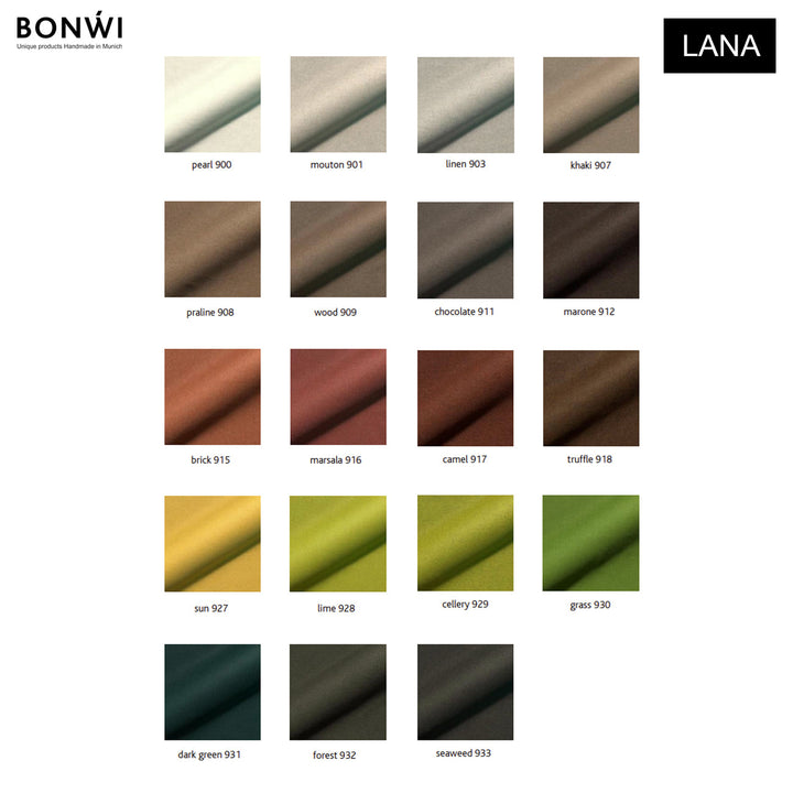 Stoffmuster Lana (Loden) - 38 Farben